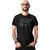 Zooks Mens Black Printed 100% Cotton Round Neck T-Shirt