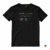 Zooks Mens Black Printed 100% Cotton Round Neck T-Shirt