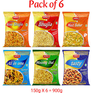 MSG Snacks Combo (Pack of 6)