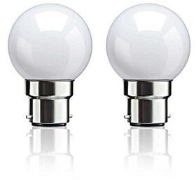 Syska 0.5-Watt LED Bulb (Pack of 2 Assorted Color)