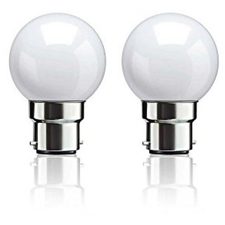 Syska 0.5-Watt LED Bulb (Pack of 2 Assorted Color)