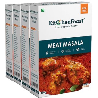 Meat Masala 400 Gram  (4 Pack of 100 Gram) - KitchenFeast