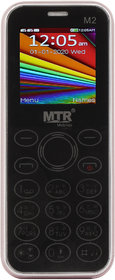 MTR M2 Bluetooth Dialer Mobile with Dual SimDual StandbyCameraMp3 PlayerFlash Light