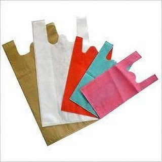                       TUGS W Cloth Bags 16x20) Green/Red Set of 48 Pack of 48 Grocery Bags  (Multi)                                              