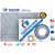 TUFFPAULIN 15FT X 15FT 150 GSM Silver Heavy Duty Tarpaulin Tirpal Tadpatri Tharpai Thadika, UV and Water Resistant