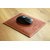Fitoor Mouse pad uses a mouse for long sessions PU Leather surface promotes smooth Mousepad  (Brown)