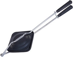 NIRLON AluminiumNon-Stick Coated Gas Stove Compatible Hand Toaster Sandwich Maker[3 mm_Classic HT]