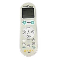 JusCliq Baba 1001 Universal AC Remote Control with Dual sensors for Better Range, Compatible with Most of The Brands