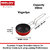 Nirlon Gas Compatible Non Stick Aluminium Cookware Set of 4 Pieces