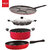 Nirlon Non Stick Aluminium Kitchenware Combo Gift Set of 4 Pieces