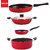 Nirlon Non Stick Coated Aluminium Cookware Gift Set of 4 Pieces