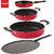 Nirlon Non Stick Aluminium Gift Set of 4 Pieces with Bakelite Handle