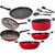 Nirlon Non Stick Coated Kitchen Cooking Utensil Combo Set-9 Pcs