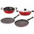 Nirlon Non-Stick Cookware Kitchen Cooking Combo Set,