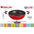 Nirlon Non-Stick Aluminium Cookware Set, Red & Black -9-Pieces
