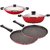 Nirlon Non-Stick Aluminium 4 Piece Cookware Set at Best Price