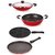 Nirlon Non-stick Aluminium Kitchen Cooking Appliances 4 Piece