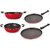 Nirlon Non-Stick Aluminium 4 Piece Gas Compatible Pots and Pans Combo Gift Item Set Online at Your Best Price