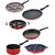 Nirlon Non Stick Coated Aluminium Kitchenware Gift Set of 6 Pieces