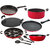 Nirlon Non-Stick Bpa Free Aluminium Kitchen Cooking Set, 9 Pcs