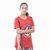 Ww Won Now Red Graphic Print Round Neck Cotton Blend T-Shirt For Women