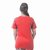 Ww Won Now Red Graphic Print Round Neck Cotton Blend T-Shirt For Women