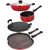 Nirlon Non-Stick Aluminium 5 Piece Kitchenware Combo Gift Set