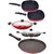 Nirlon Non-Stick Coated 5 Piece Cooking Utensils Item Set with Bakelite Handle