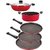 Nirlon Non-Stick Aluminium 5 Piece Cookware Utensil Combo Gift Set