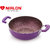 Nirlon Regal Purple 4-Piece Aluminium Non Stick  Induction Cookware Gift Set