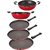 Nirlon 2 Layer Non-Stick Coated Aluminium Rust Free 5 Piece Cookware Combo Gift