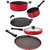 Nirlon Non-Stick Coated Best Quality Pots and Pans Combo Gift Set 5 Piece