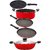 Nirlon 2 Layer Non-Stick Coated Gas Compatible 5 Piece Kitchen Cooking Utensils Combo Set