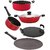 Nirlon Non-Stick Aluminium Flat Base Gas Compatible 5 Piece Cooking Set