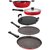 Nirlon 3 Layer Non-Stick Coating Rust Free Cookware Combo with Bakelite Handle