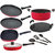 Nirlon Non Stick Aluminium Kitchenware Combo Gift Set of 9 Pieces