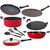 Nirlon Non-Stick Coated  Aluminium Kitchen Utencils Combo Set of 9 Pieces