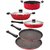Nirlon Non-Stick Aluminium 5 Piece Kitchenware Combo Set