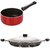Nirlon Non-Stick Sauce Pan and Appampatram Combo Kitchen Cooking Item Gift Set, 2.6mm_SP
