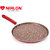 Nirlon Red Stone Induction Base Non stick Aluminium 3 Piece Cookware Set