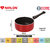 Nirlon 3 Piece Gas Compatible Kitchen Cookware Non-Stick Set with Multi Color, 2.6mm_SP