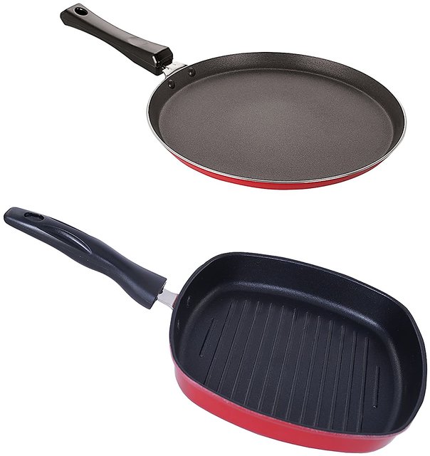 Buy Nirlon Aluminium Non-Stick Flat/Dosa Tawa - With Matt Finish