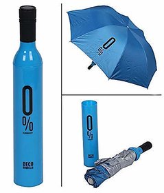 YB Newest Windproof Double Layer Umbrella with Bottle Cover Umbrella for UV Protection  Rain  Outdoor Car Umbrella for