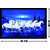 Style Ur Home -  White Seven Running Horses Wall Art - 12 X 18 - Vinyl Non Tearable High Quality Vastu Complaint Wall Poster.