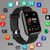 RGMS Smart Bracelet Watch Waterproof Blood Pressure Measurement Fitness Tracker Heart Rate Monitor Pedometer Smart Band