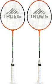 Scorpion Badminton Racquet Classic Pack of 2 PC (Orange)  Classic Badminton Rackets Pack of 2 PC