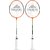 Scorpion Badminton Racquet Classic Pack of 2 PC (Orange)  Classic Badminton Rackets Pack of 2 PC