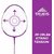 Scorpion KIA Badminton Racquet Pack of 1 (Purple)  Badminton Racket