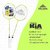 Scorpion KIA Badminton Racquet Pack of 1 (Fluorescent)  Badminton Racket