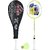 Scorpion KIA Badminton Racquet Kit Including 2 PC KIA Racquet with 10 PC KIA Shuttlecock